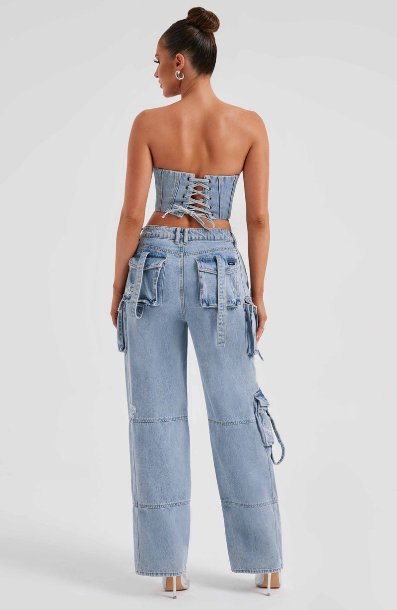 Selma Multipocket Cargo Jeans
