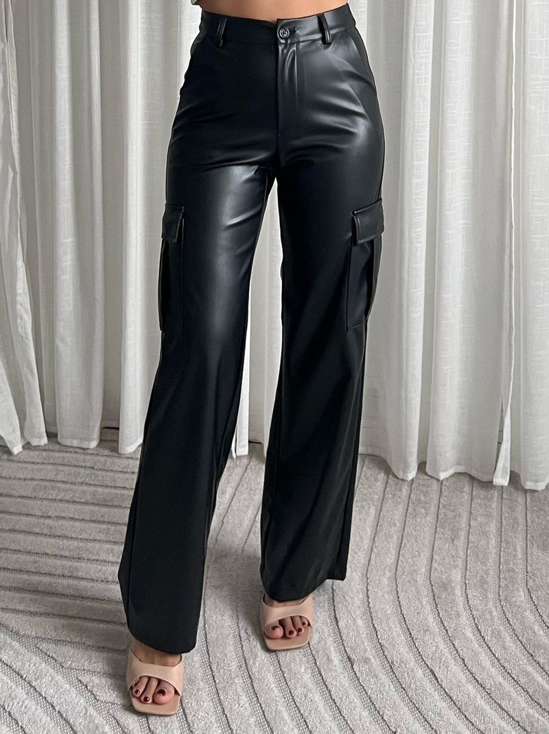 Leather Pants Kim - Black