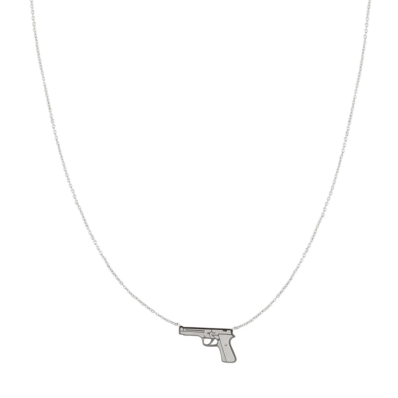 Dress To Kill Necklace - Silver
