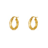 Small Twisted Earrings  - Gold