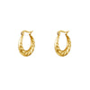 Baquette Earrings - Gold