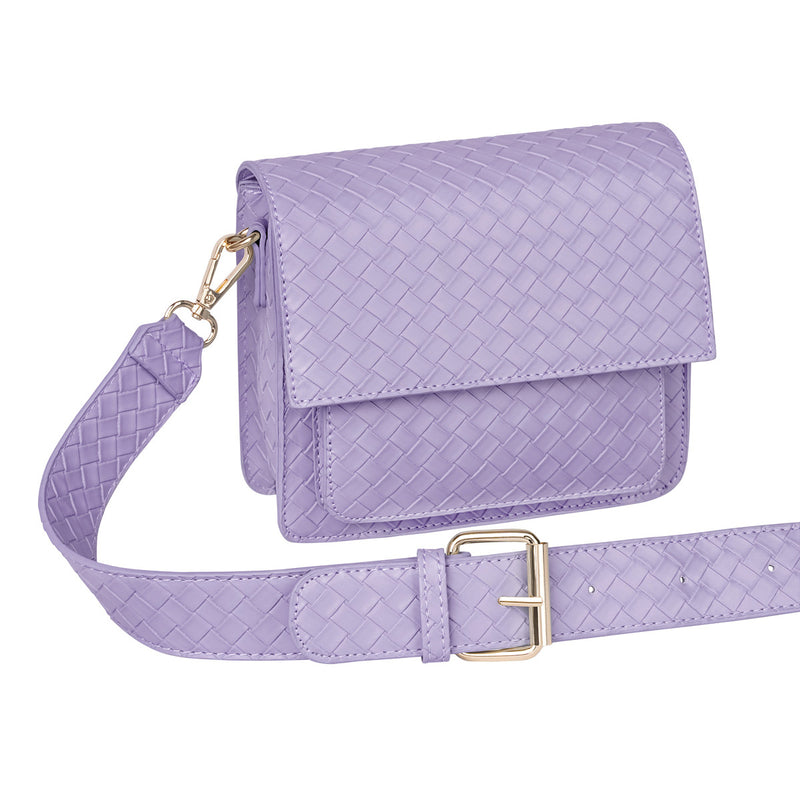 Braided Bag Barcelona - Purple