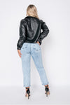 Leather Biker Jacket Stella